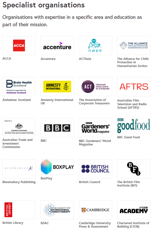 Futurelearn partners