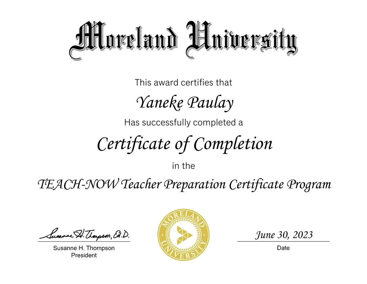 degree of american university in education online courses