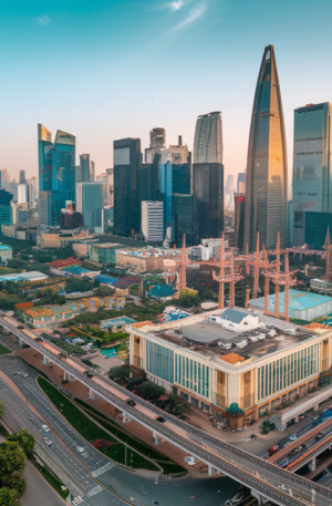 Building illustration for Professional training in architecture pathway