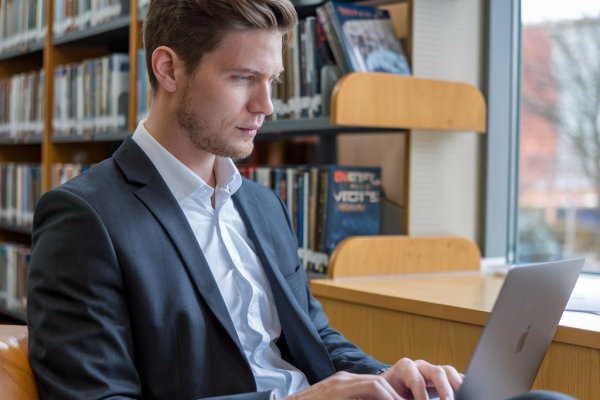 Professional MBA student: Elevate career with flexible distance learning MBA program